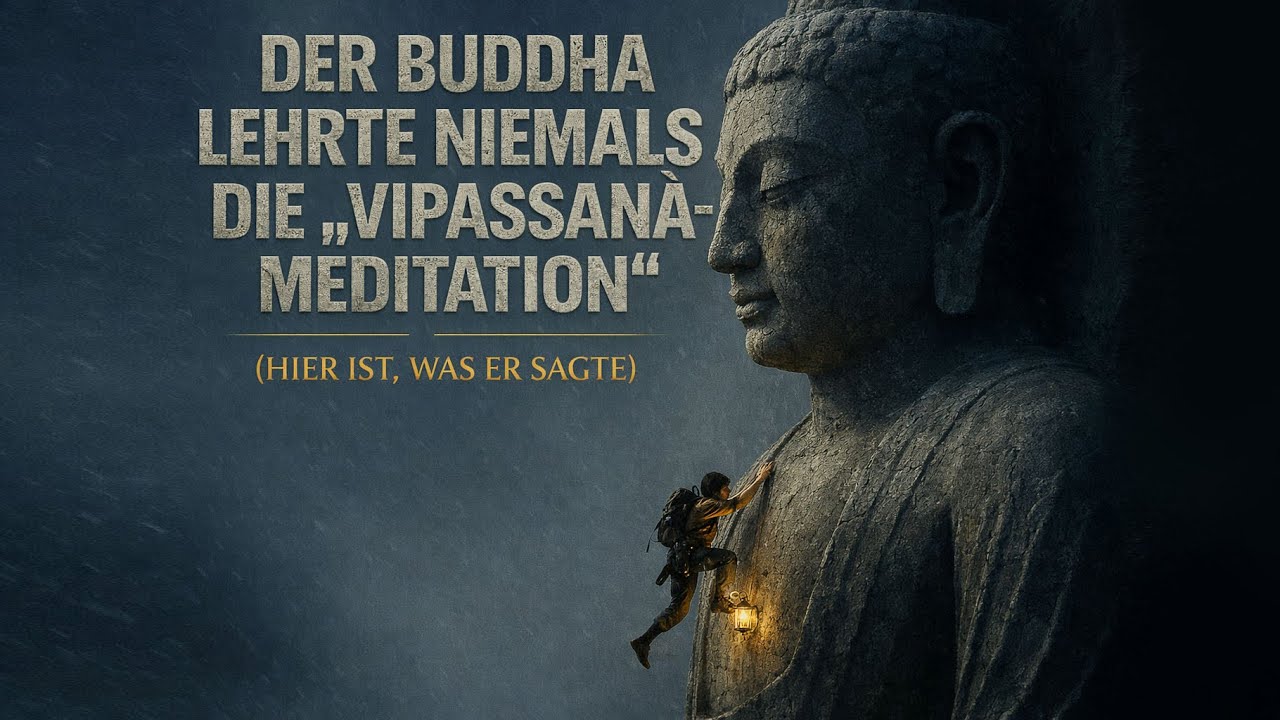 Der Buddha Lehrte Niemals Die „Vipassanā-Meditation“. (Hier Ist, Was Er Wirklich Sagte).