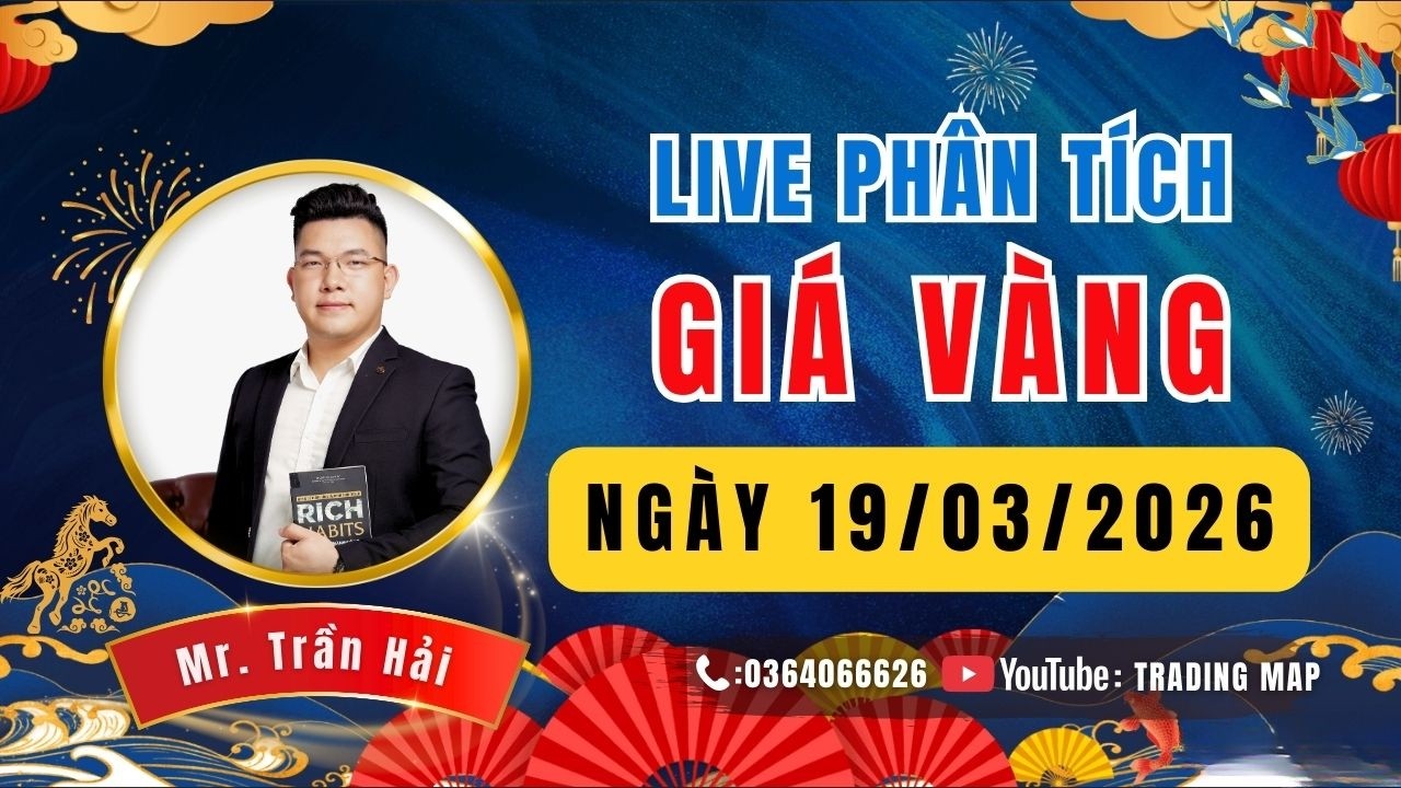 LIVE : PHÂN TÍCH GIÁ VÀNG (NGÀY 19/03/2026) | NHẬN ĐỊNH GIÁ VÀNG  #phantichvang#giavanghomnay