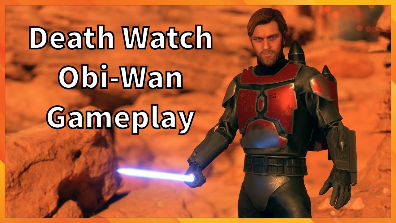 Death Watch Obi-Wan Kenobi Gameplay Star Wars Battlefront 2