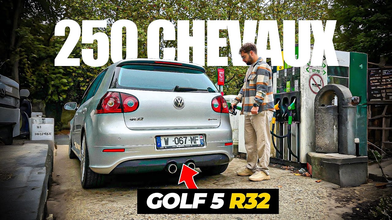J'essaie la GOLF 5 R32 ! Un V6 qui a du souffle !