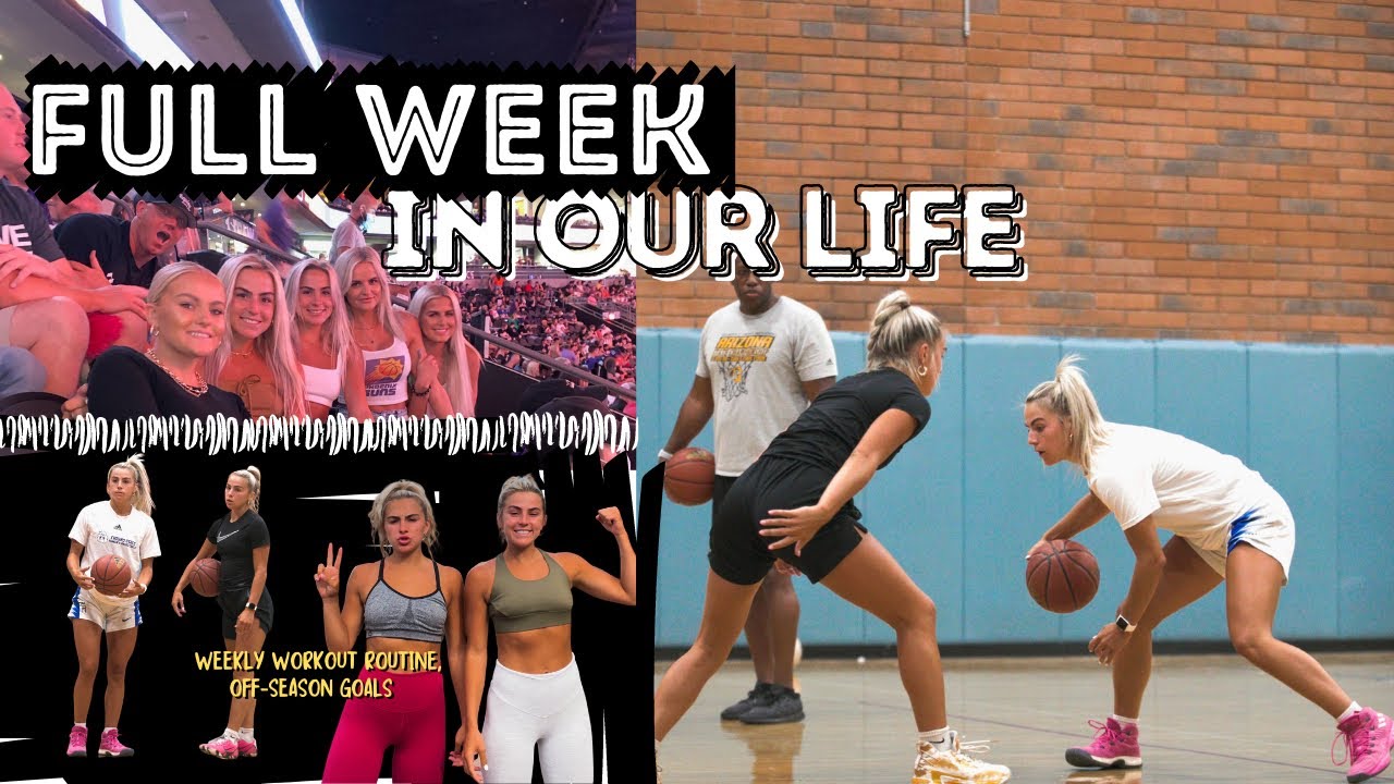 A REALISTIC WEEK IN OUR LIFE AT HOME: workout routine + fitness tips
