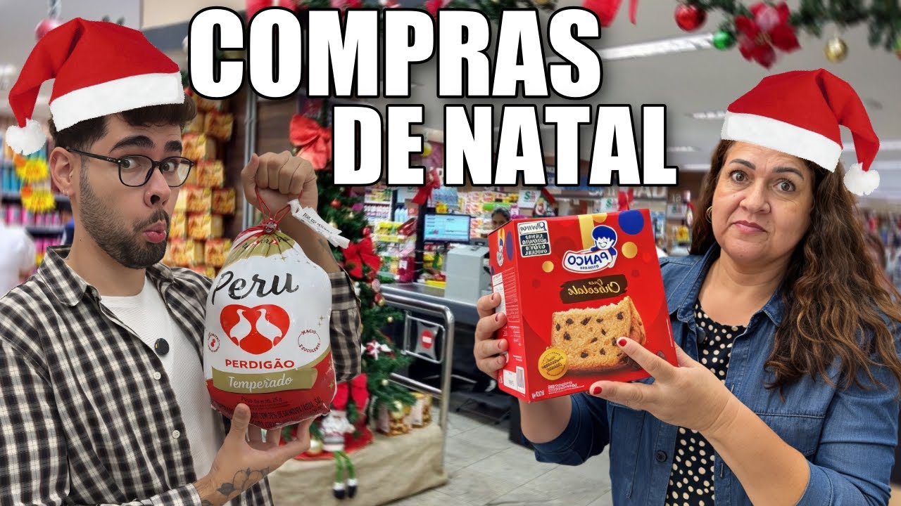 COMPRAS DO MÊS ESPECIAL DE NATAL | A COMPRA MAIS CARA QUE EU JÁ FIZ