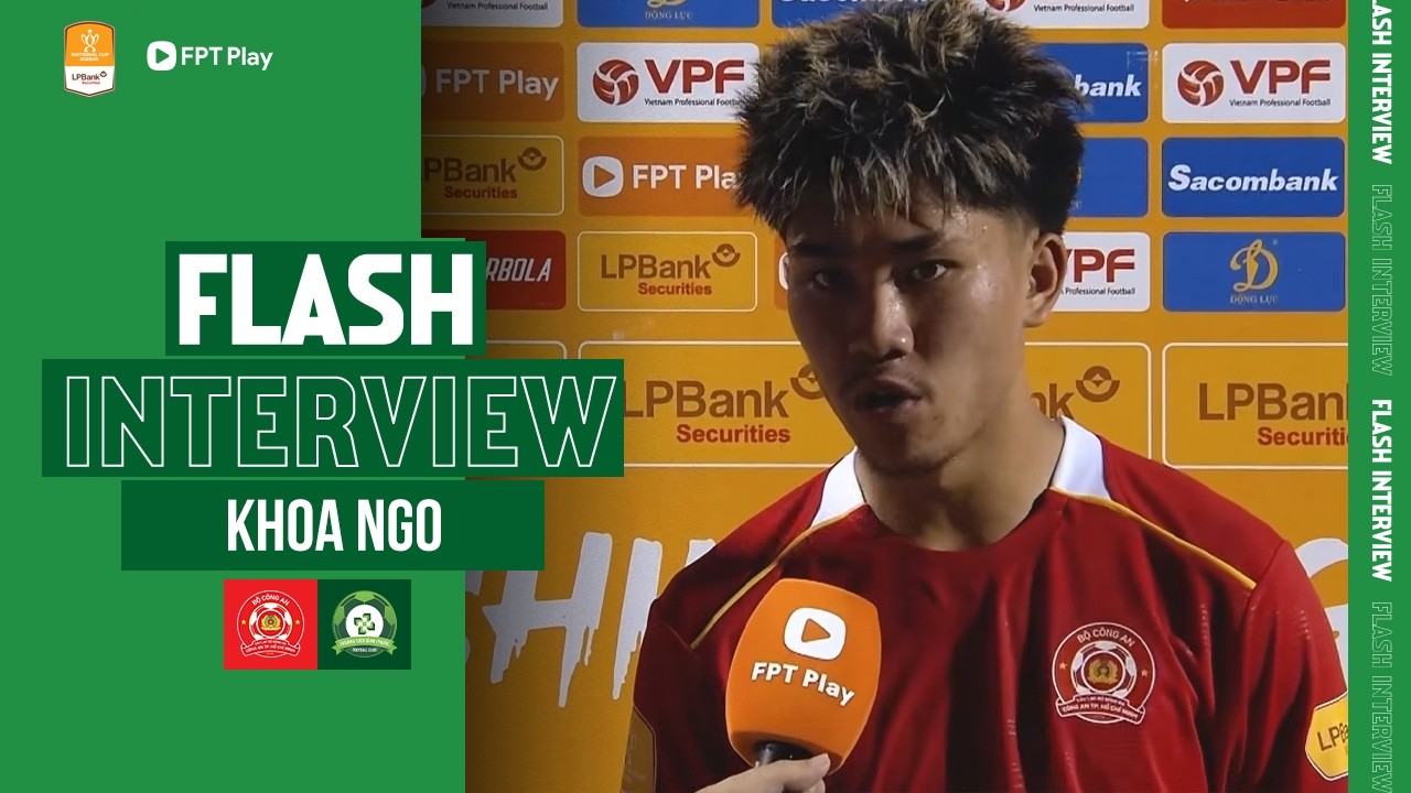 KHOA NGO NÓI GÌ VỚI TIẾN LINH TRƯỚC KHI THỰC HIỆN PENALTY?