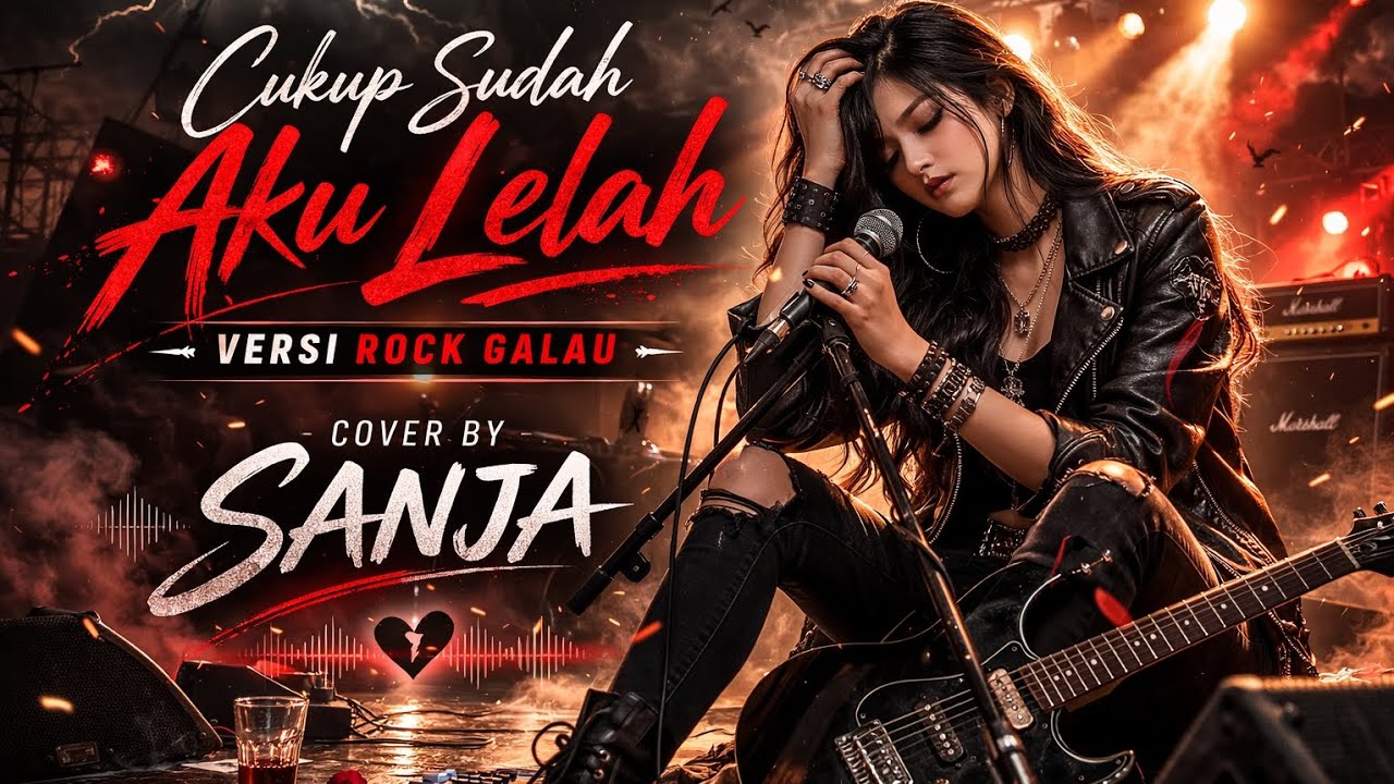 Cukup sudah Aku lelah Cover Rock Galau By Sanja 