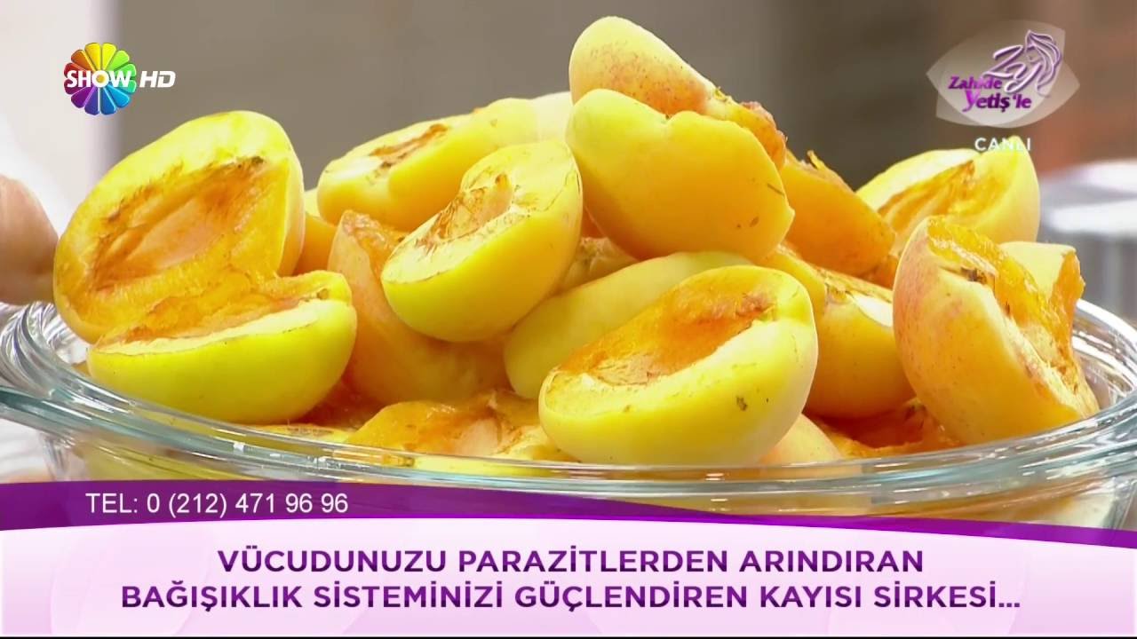 Vücudunuza parazitlerden arındıran kayısı sirkesi