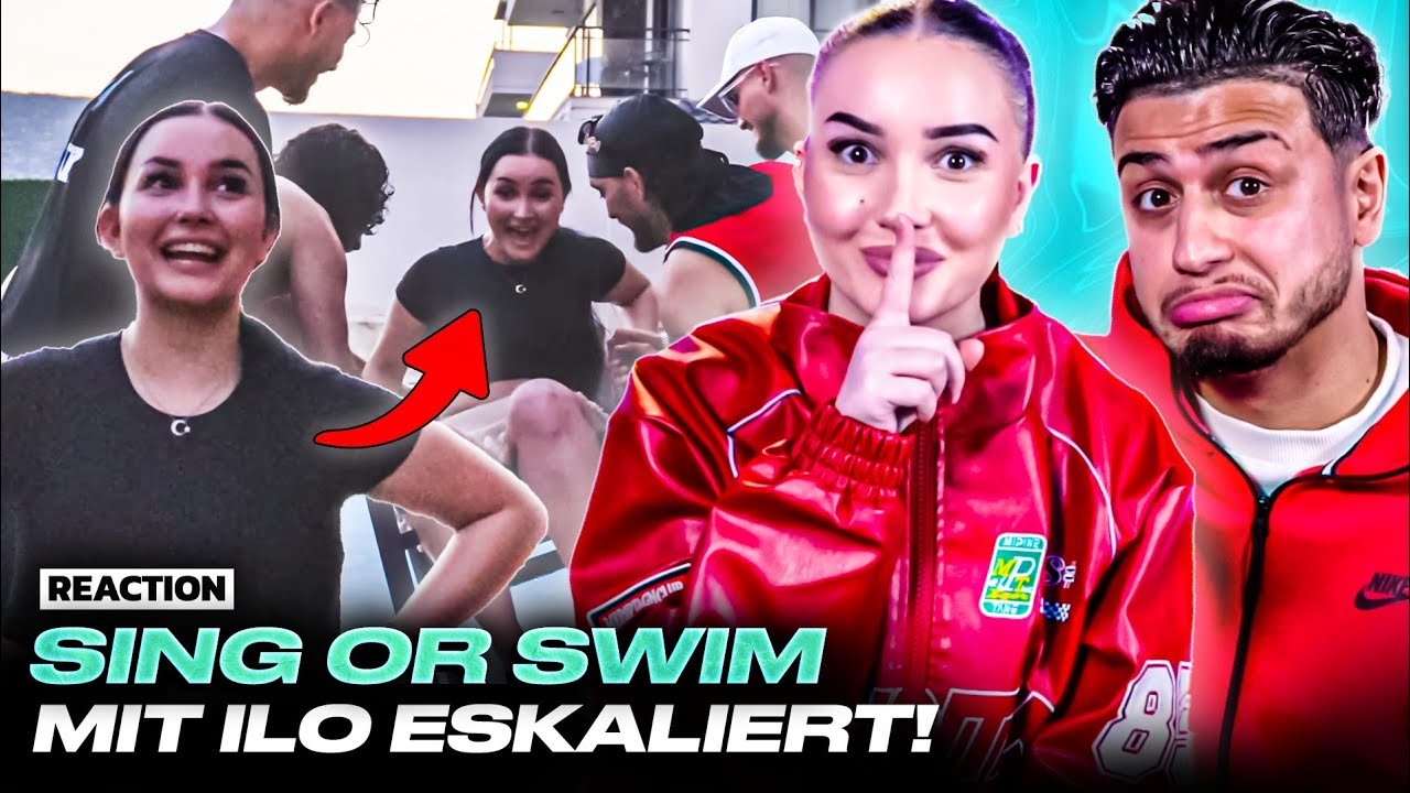 ILO GETS ANGRY 🤬 She's been unfairly thrown into the pool! 😂 ICON 6 SING OR SWIM Reaction