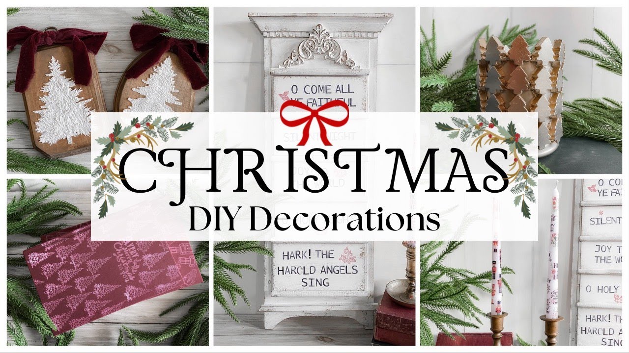 DIY Christmas Decorations 2024!
