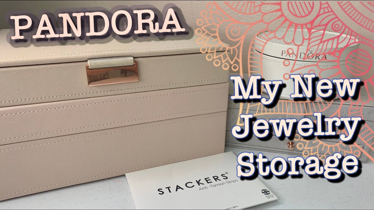 Распаковка нового хранилища украшений PANDORA 💗 | My STACKERS
