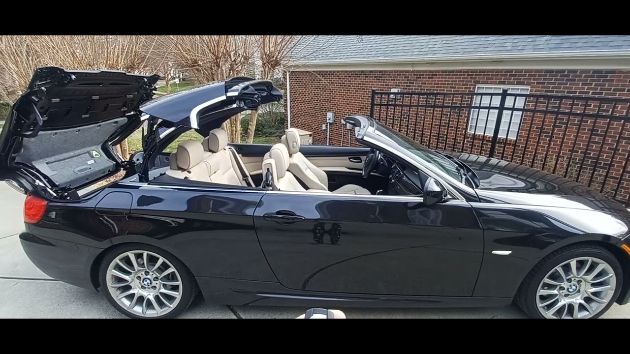 2011 BMW convertible 328i key fob top down