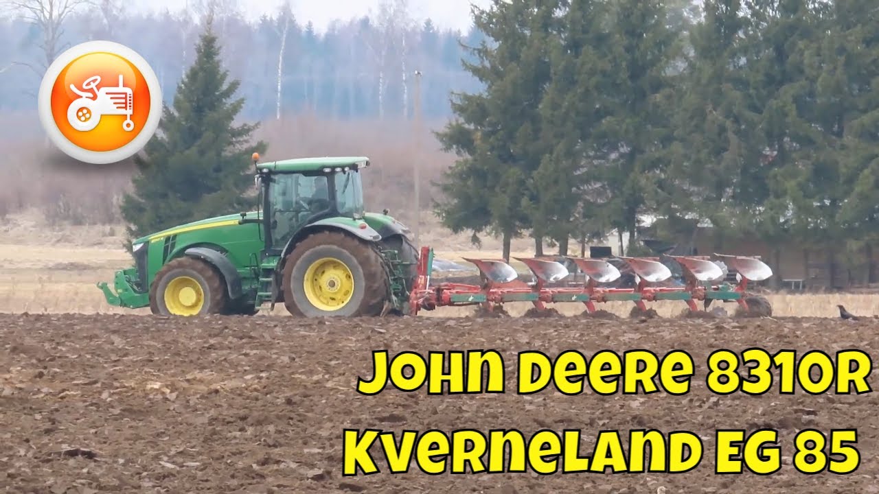 Orka 2025 | John Deere 8310R i pług 6-skibowy Kverneland EG 85