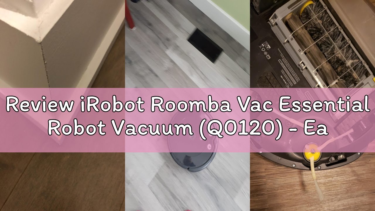 Review iRobot Roomba Vac Essential Robot Vacuum (Q0120) - Easy to use, Power-Lifting Suction, Multi-