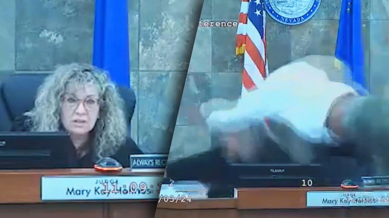 Defendant Who Attacked Judge In Court Claims Mental Illness