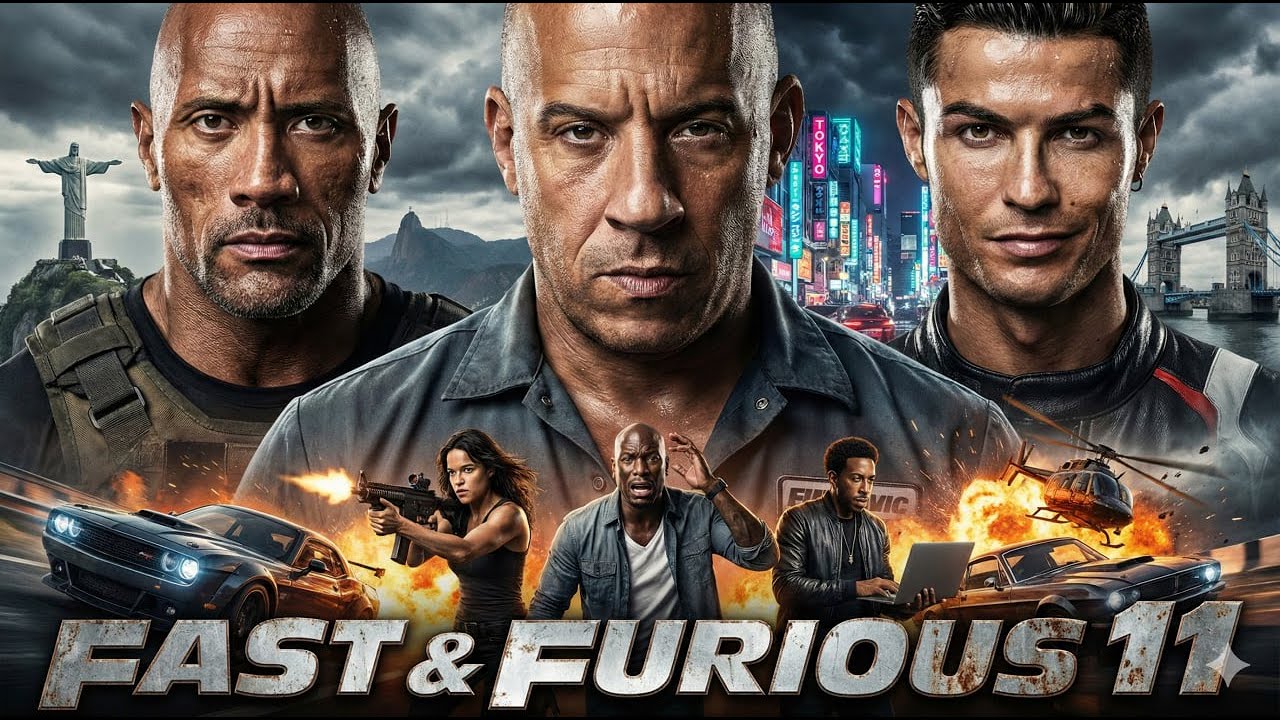 Fast & Furious 11 (2026) - Official Trailer Concept – Vin Diesel, Cristiano Ronaldo....