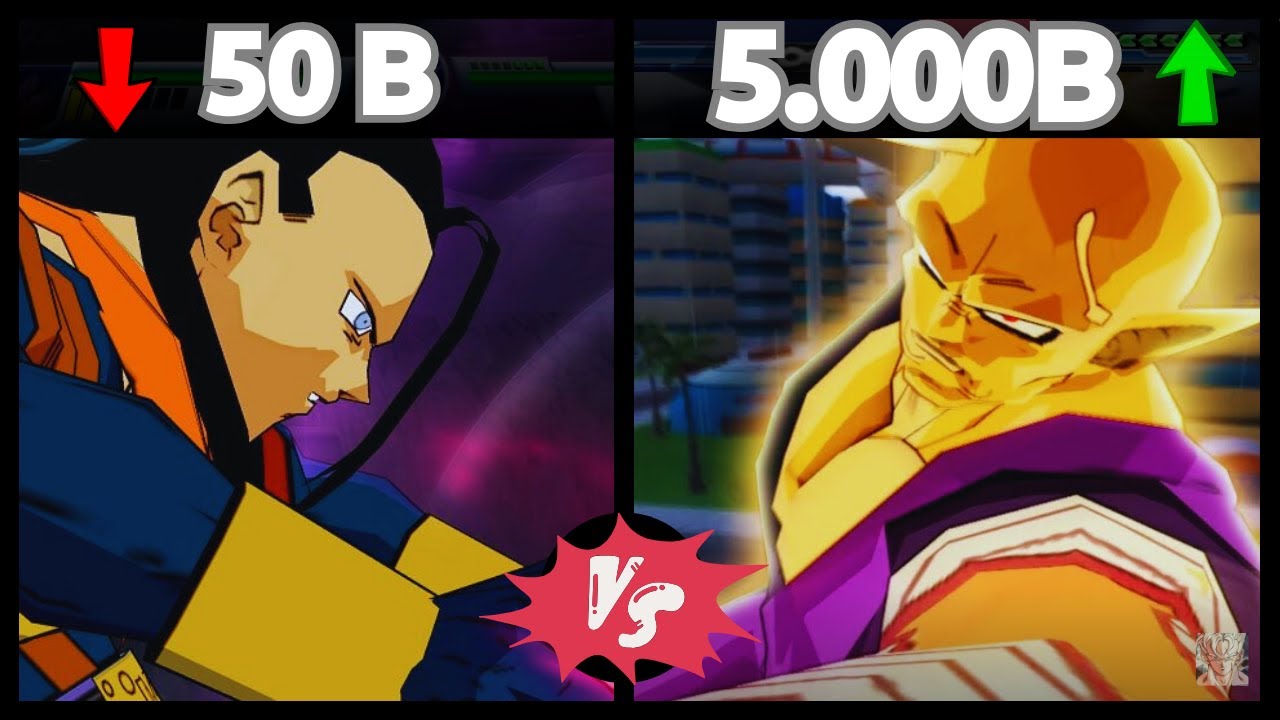 NIVELES DE PODER  - PICCOLO ORANGE VS S17😱 | DRAGON BALL Z BUDOKAI TENKAICHI 3 ISO NIVELES DE PODER