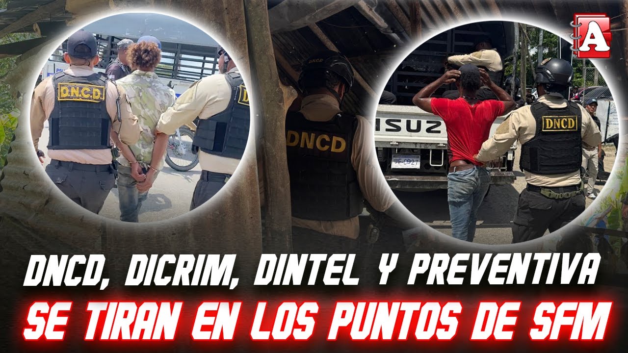 DNCD, DICRIM, PREVENTIVA Y DINTEL EN LOS PUNTOS DE SFM