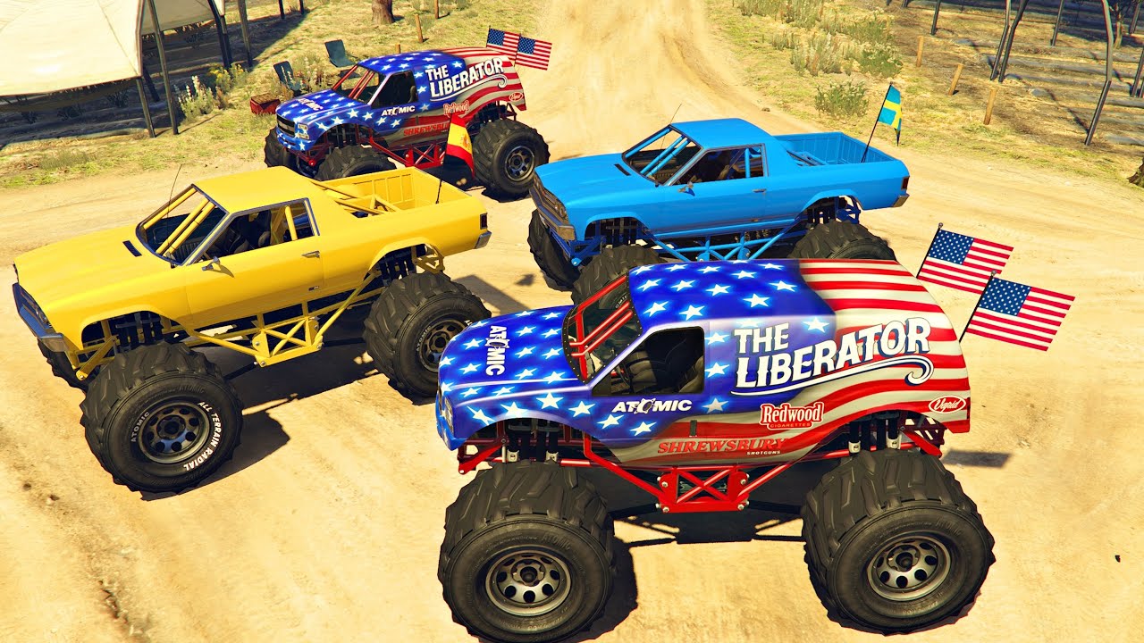 GTA V MONSTER TRUCK PS5 PRO GAMEPLAY! (NO COMMENTARY)