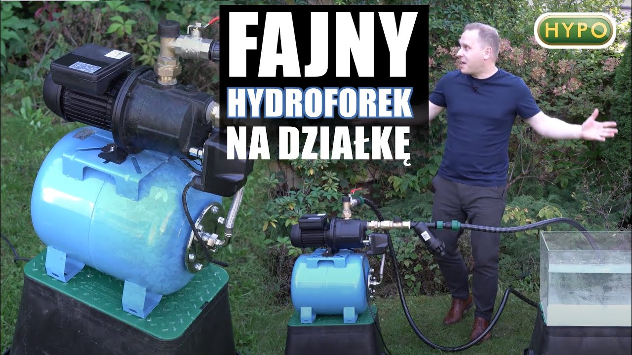 Fajny hydroforek na działkę + jak ustawić wyłącznik ciśnieniowy