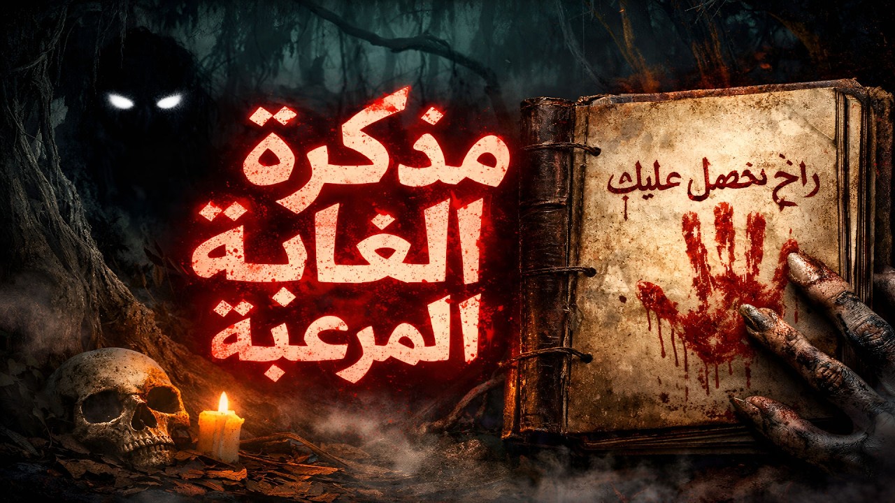 مذكرة الغابة المرعبة | آخر صفحة في الدفتر كتبت اسمي… وقعت الكارثة! 😱