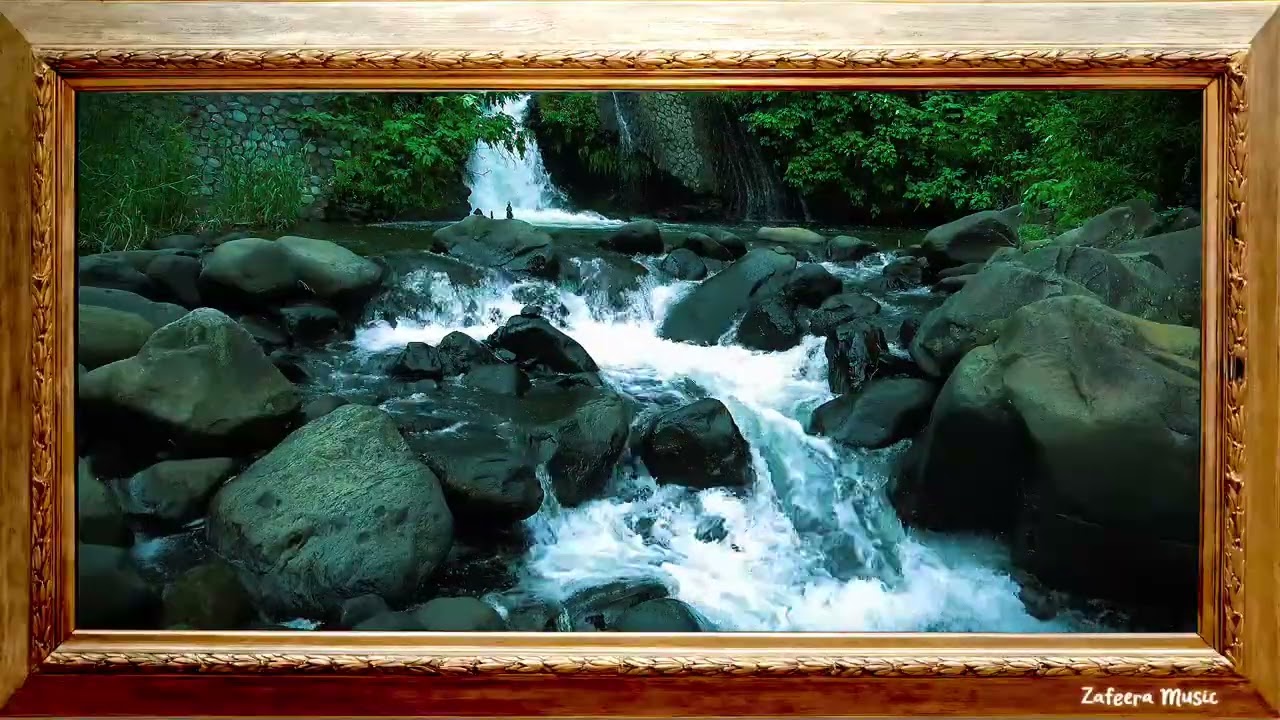 10 Hour of Blissful Melodies 🌿 Relaxing Sounds to Calm the Mind & Soothe the Soul 🌿 River sound