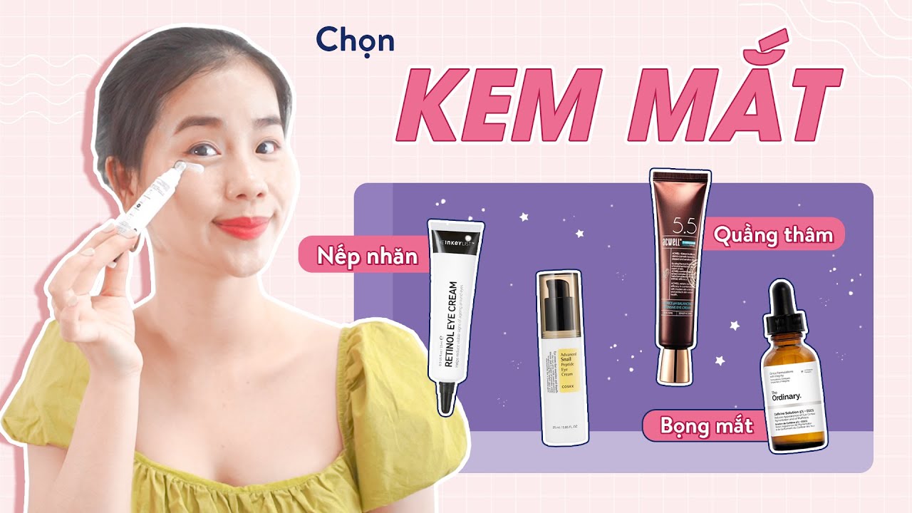 Eye Care ♡ Xử Lý Thâm Mắt + Nếp Nhăn + Bọng Mắt ♡ Quin