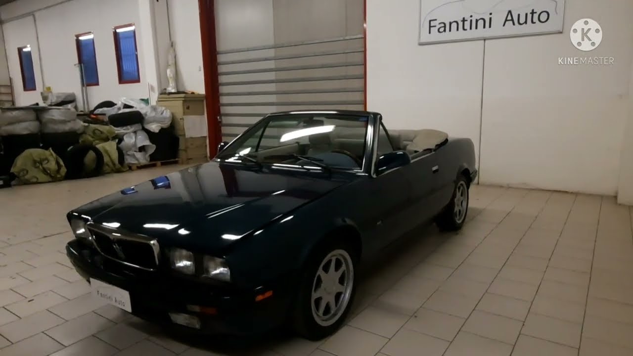 MASERATI BITURBO Spyder 2.0 V6 ZAGATO PELLE RADICA ELEGGIBILE ASI CLIMA AUTOMATICO CERCHI OZ 16