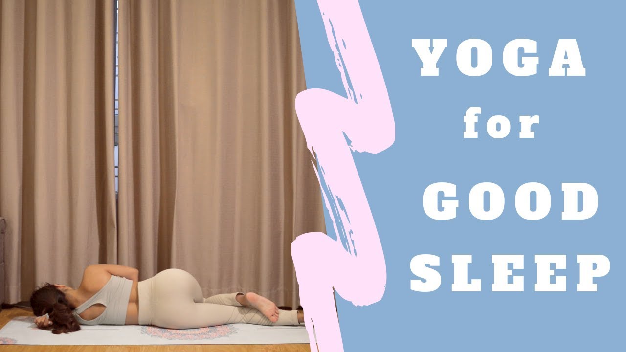 Easy Yoga for Good Sleep - Relaxing and Gentle Yoga