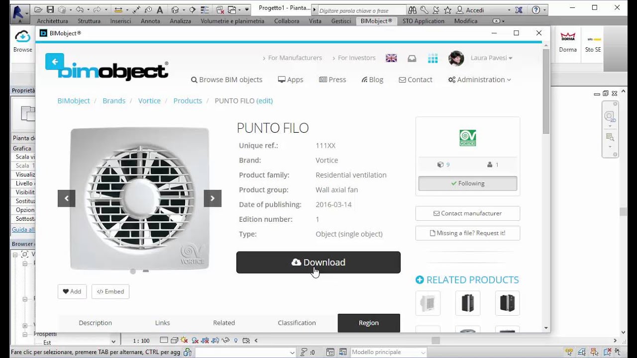 Vortice &ndash; Introduction for Revit