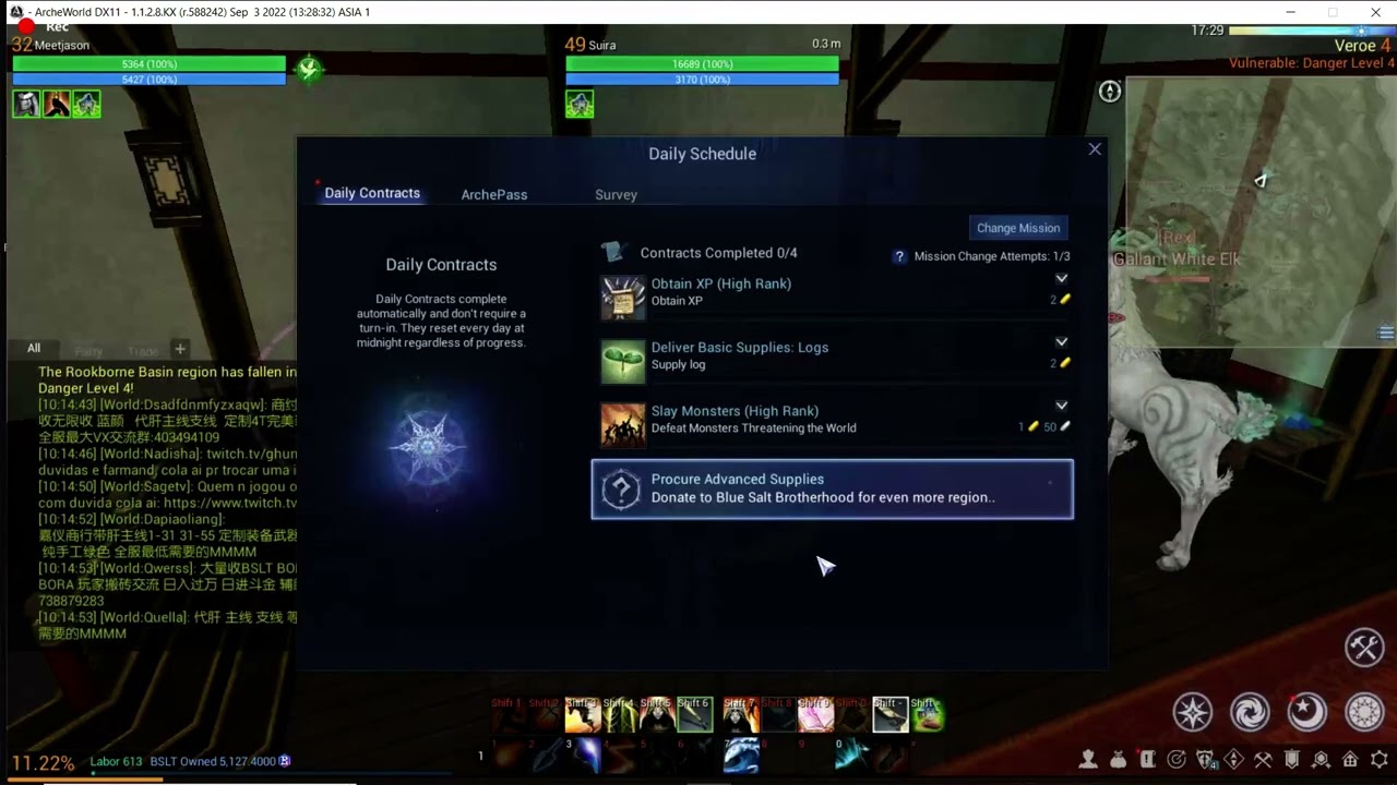 Archeworld DAILY quests to earn labor info and tips