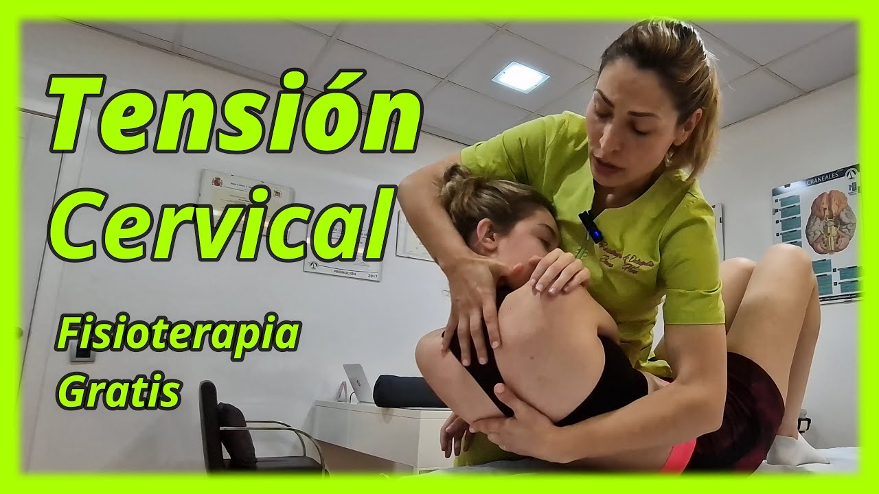 😰Elimina dolor CUELLO/👀 Caso Real/tutorial masaje cervical paso a paso super fácil 🤩