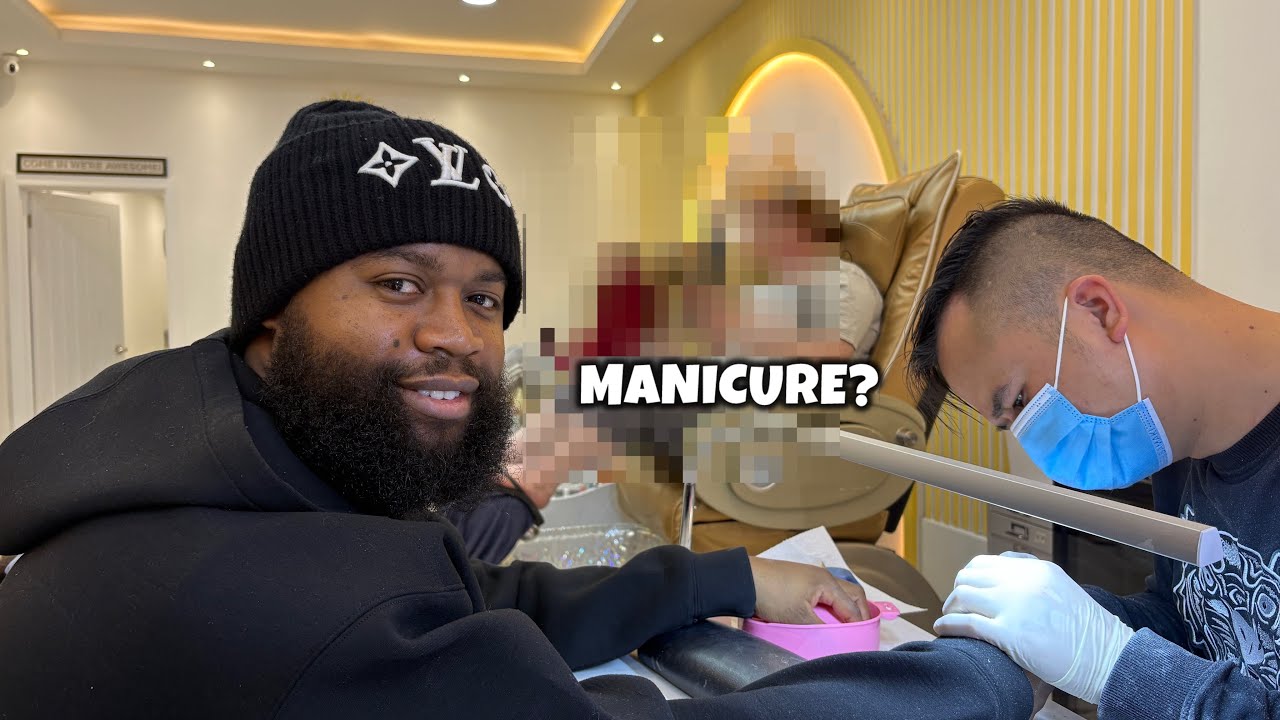 YAN GOT A MANICURE… Khalil Was NOT Impressed 😂”