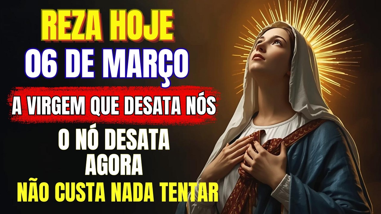 A INVEJA NÃO VAI TOCAR NOS SEUS 👨‍👩‍👦 Cobertura da Virgem Desatadora sobre a Família