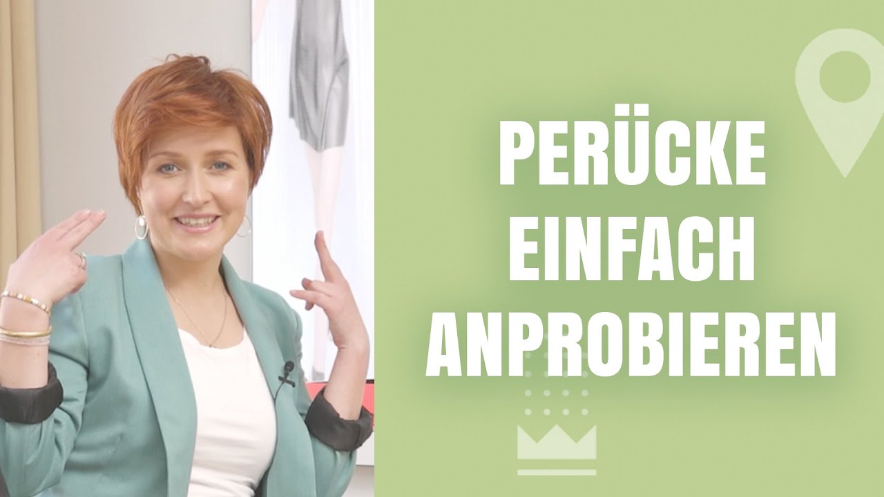 Per&uuml;cke anprobieren -  Wie einfach es geht, erkl&auml;rt peruecke.de