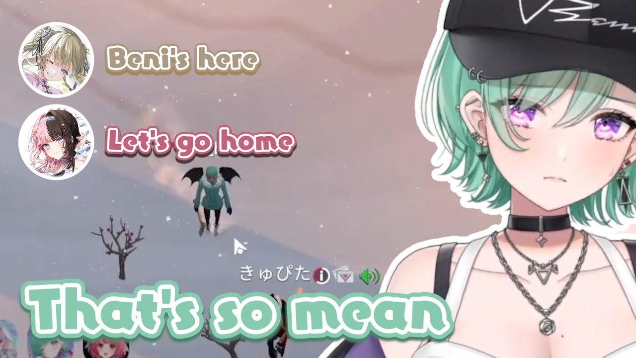 Beni-sama getting excluded from the group [VSPO ENG Sub- Yakumo Beni]