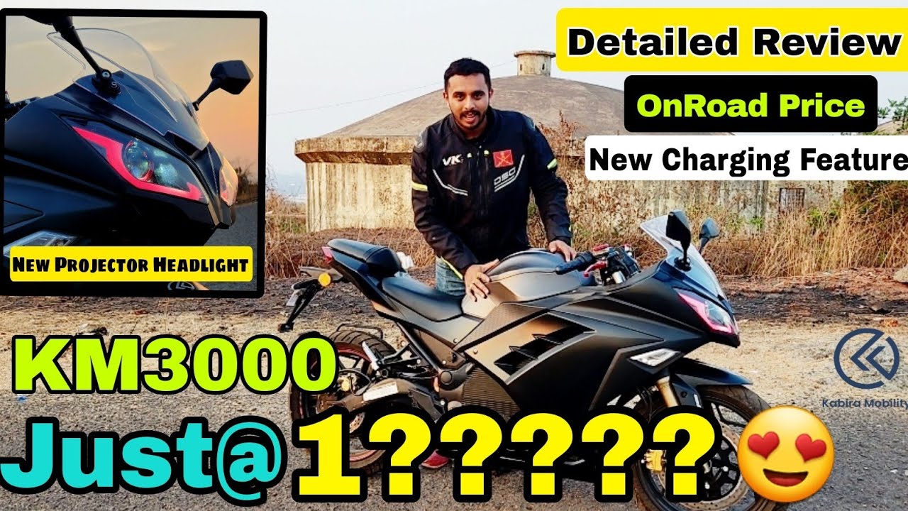 Detailed Review-Kabira Mobility KM3000 MARK II: Discover Its Crazy New Headlight & 8 Ltr Bootspace