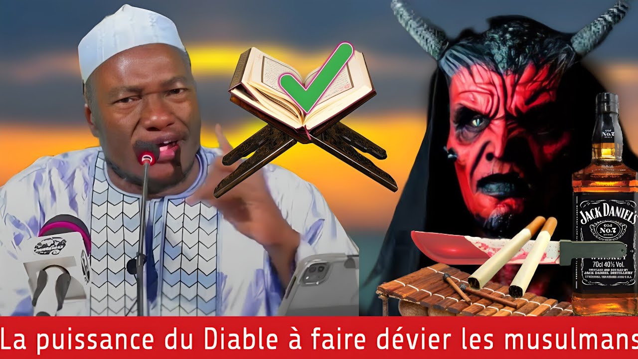 Les actes du diable Satan pour nous éloigner de notre droit chemin l'islam