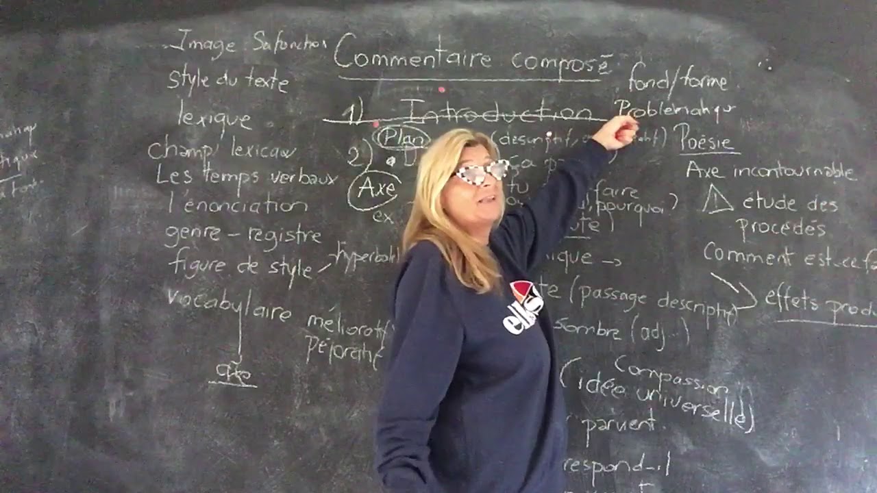 Astuce !!Commentaire composé : Les axes  Partie 1 Bac 2024@momaschool