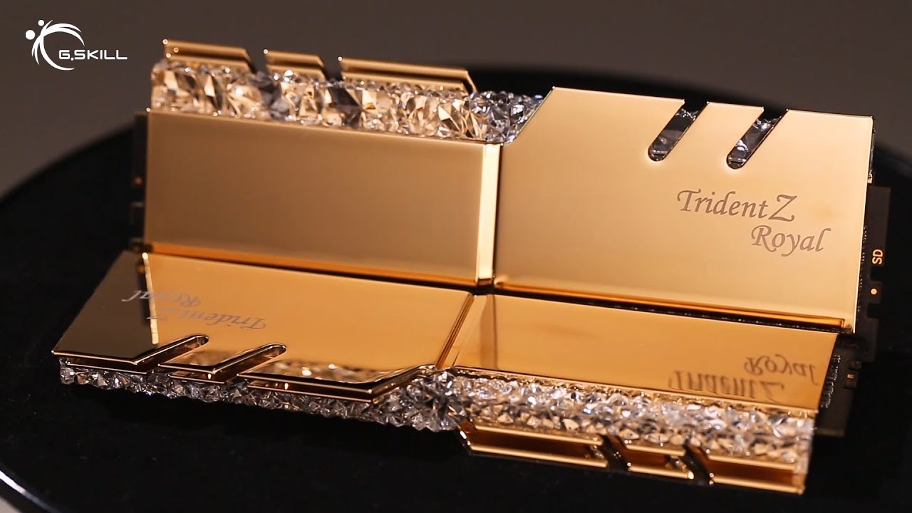 G.SKILL Trident Z Royal Series - High-Class RGB Performance DDR4 Memory