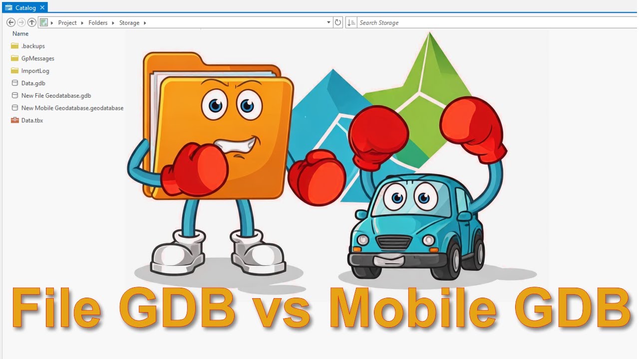 File Geodatabase vs Mobile Geodatabase: which is better?