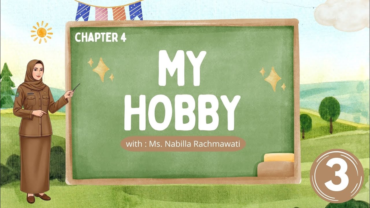 Video Pembelajaran Bahasa Inggris Kelas 3 Sekolah Dasar Materi My Hobby 