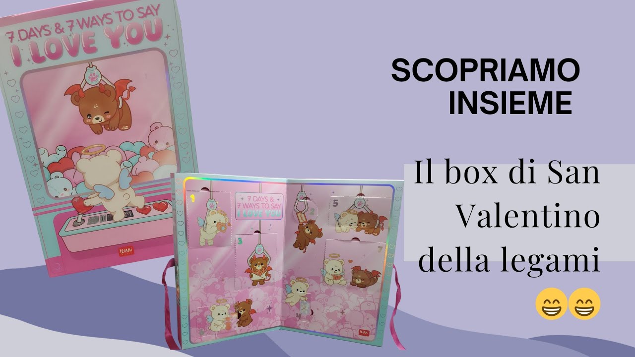 Scopriamo insieme il box romantico di #legami 😁