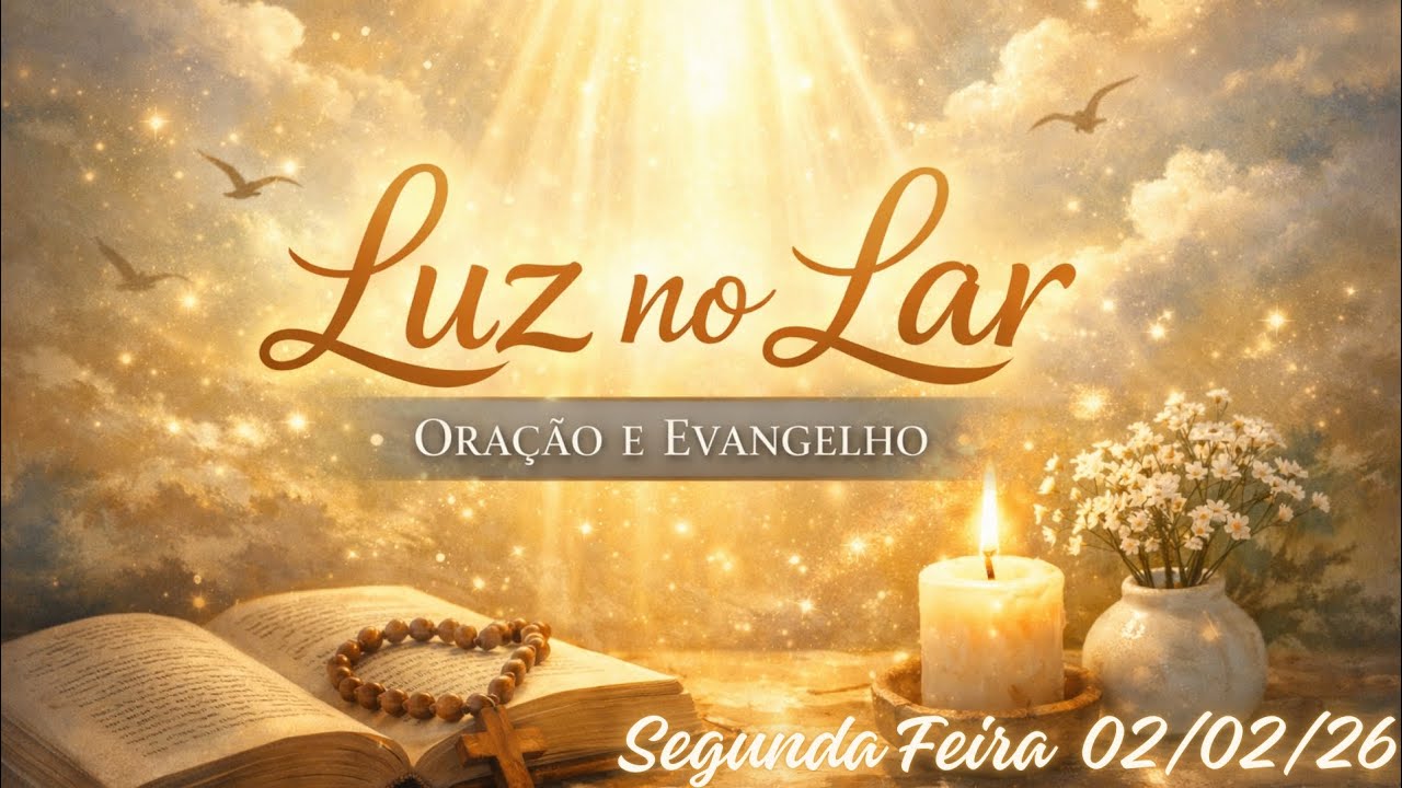 Oração e Evangelho ✨ Luz no Lar 🙏🏻 02/02/2026