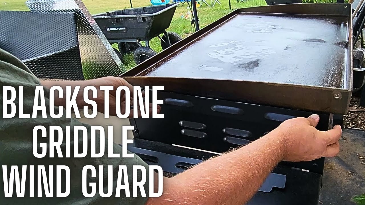 Wind Guard for Blackstone Griddle | 36 Inch Wind Screen