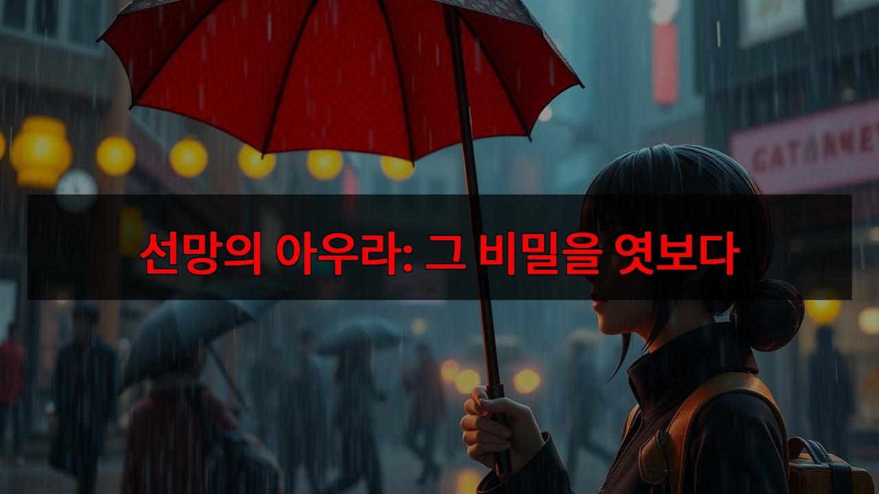 주변을 압도하는 아우라, 그 비밀을 파헤치다! 🌟