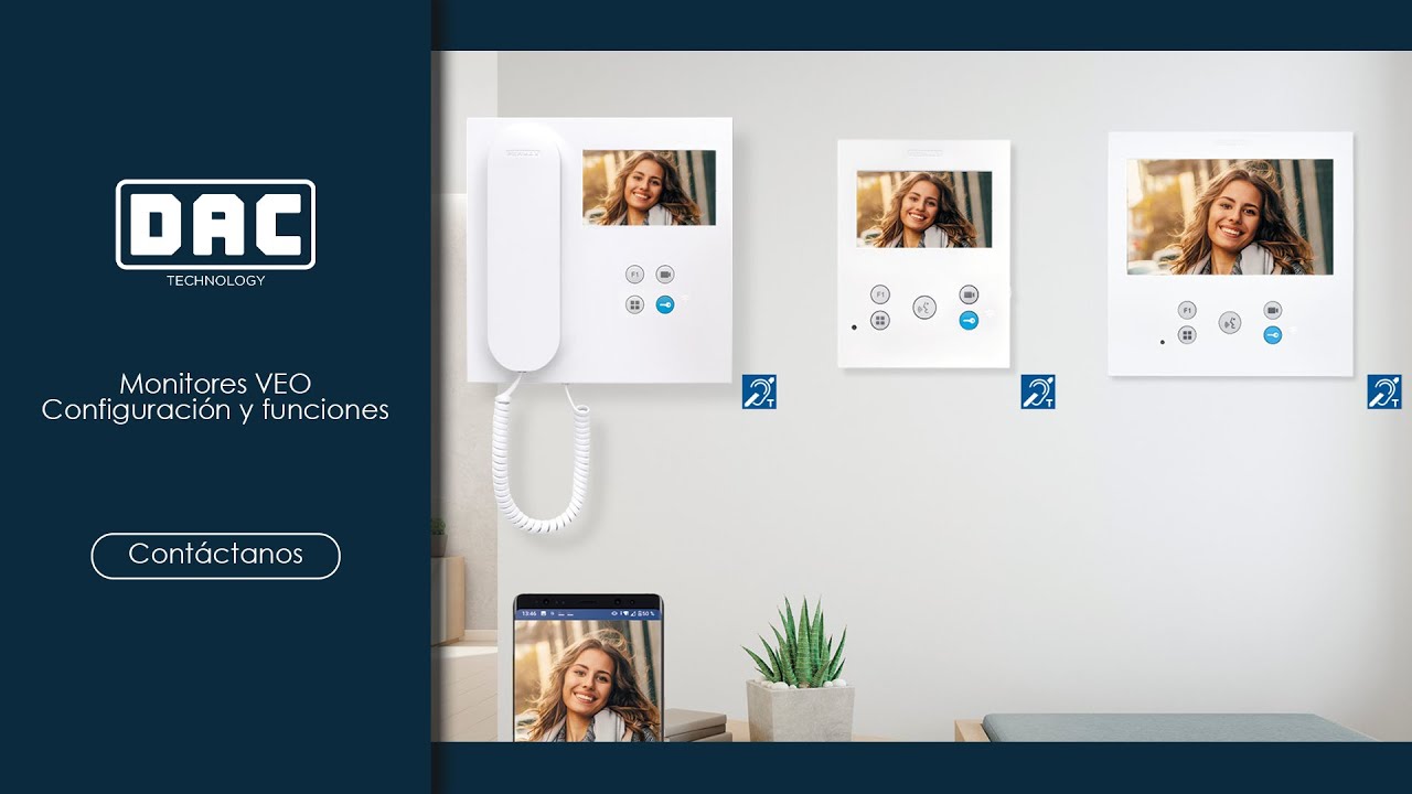 Monitores VEO configuración y funciones II Dac Technology