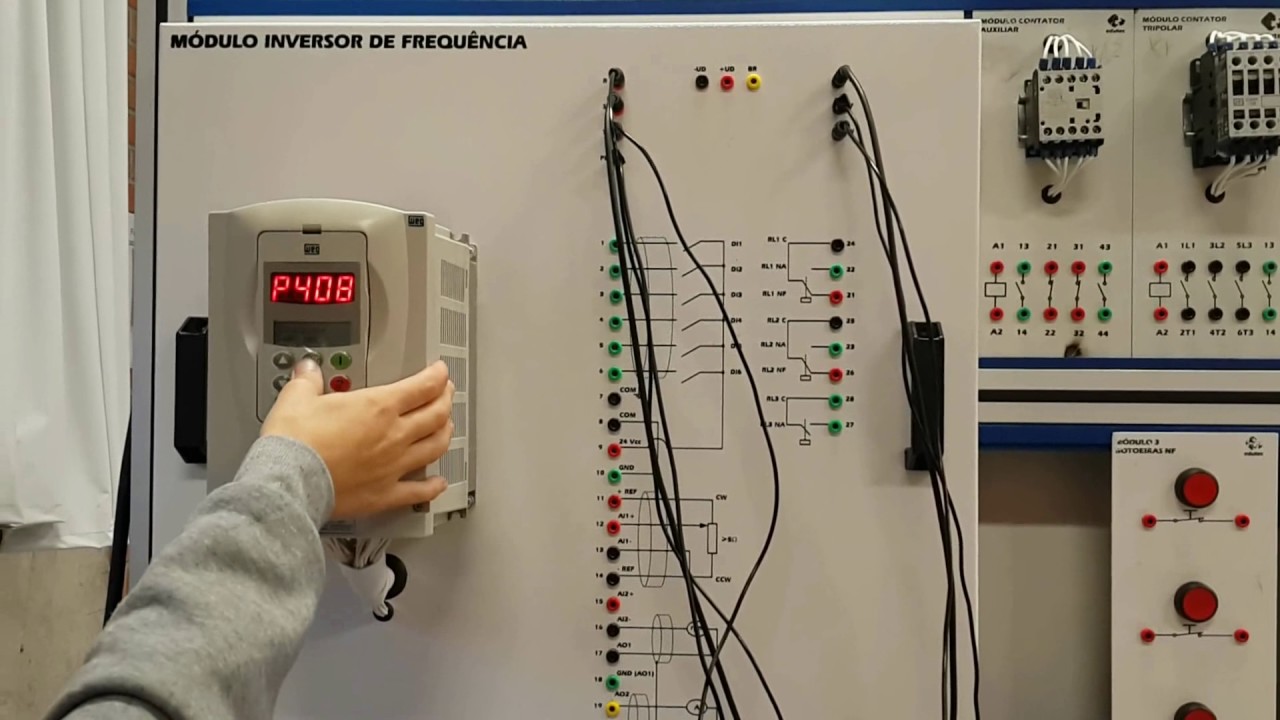 Inversor de Frequência CFW09 em configuração de frenagem ótima