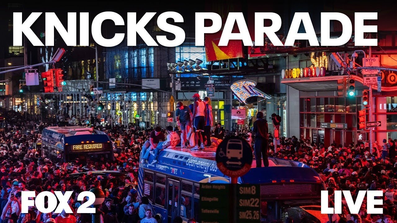 Knicks Parade LIVE | New York NBA Champions celebrate big win
