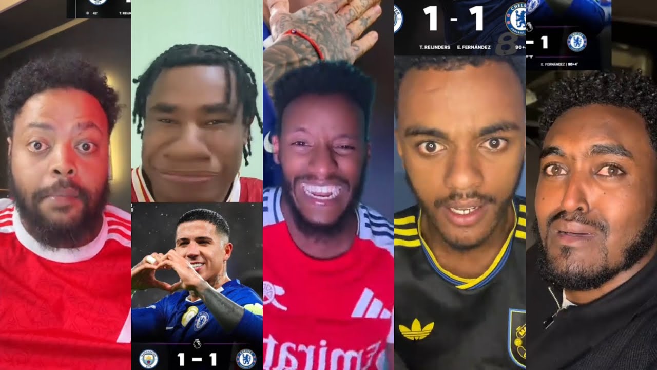 ማን ሲቲ 1 ለ 1 ከ ቼልሲ ጋር አቻ ከተለያዩ በኋላ ታዋቂ ቲክቶከሮች ምንአሉ| Arsenal | Ebs | Bisratsport