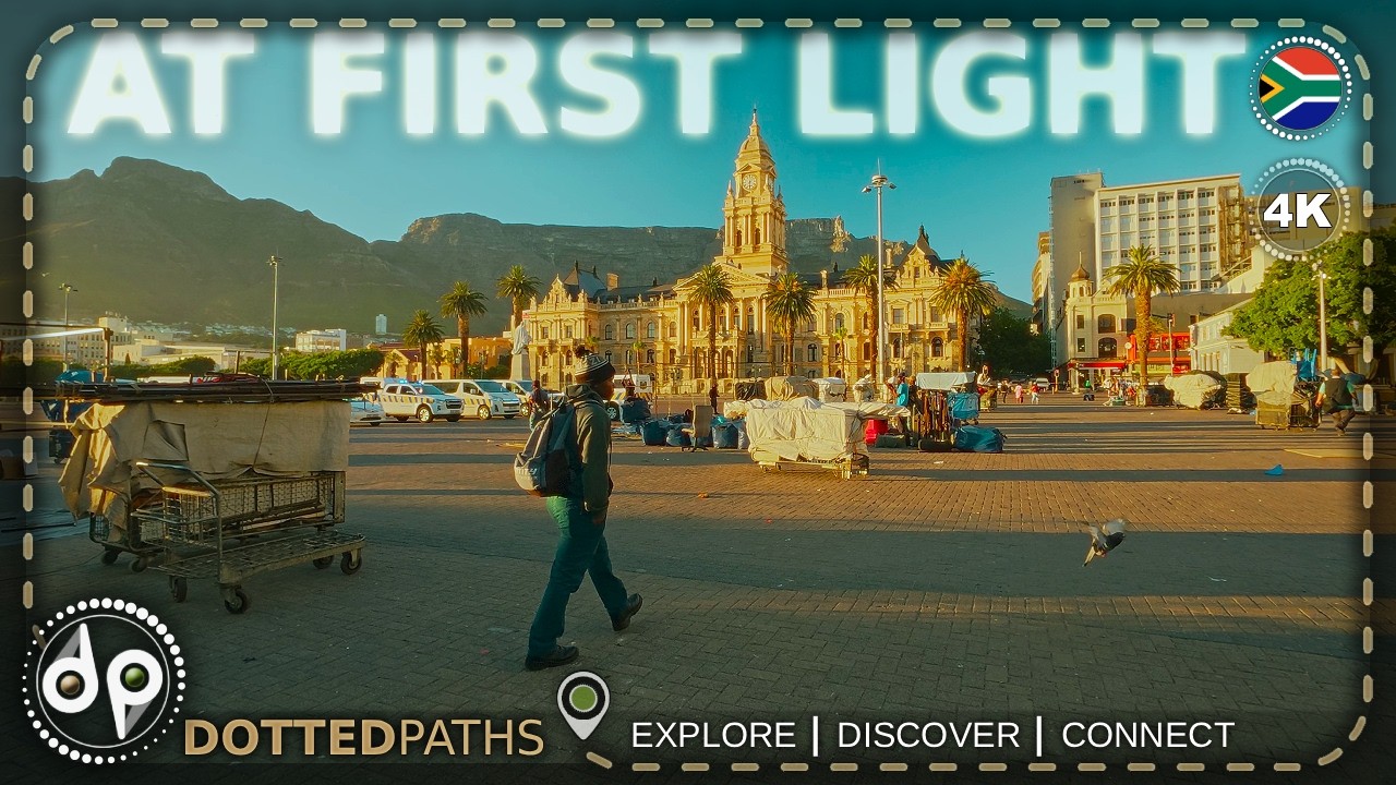 How Cape Town Wakes Up! — An Unfiltered Look at Real City Life Before Rush Hour | 4K Morning Walk