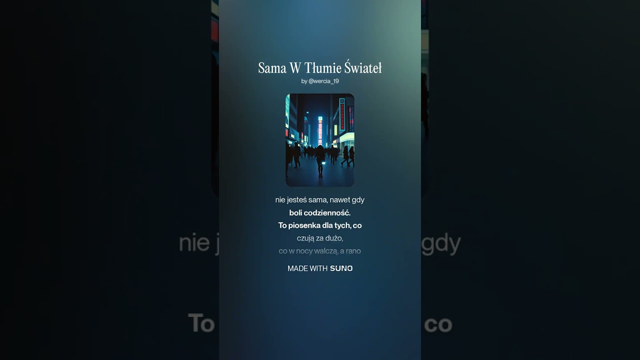 Sama W Tłumie Świateł