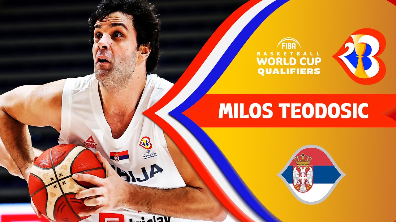 Milos Teodosic's Amazing Performance | #FIBAWC 2023 Qualifiers